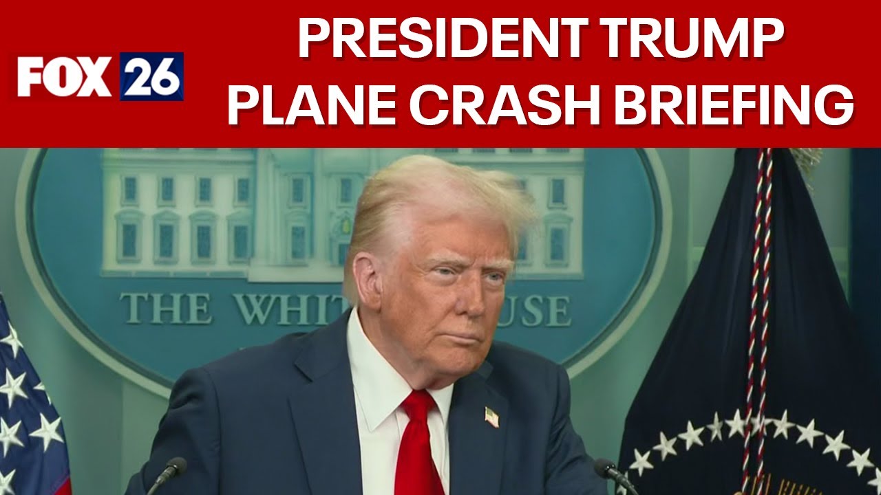 LIVE: President Donald Trump delivers remarks on DC plane crash