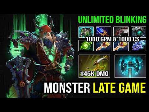 EPIC Fallen Sky Wraith King 31Kills Nonstop Blink Crazy 1000 Last Hit 2x Rapier & 145K Damage Dota 2