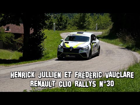 Rallye de Saint Marcellin 2022 - Renault Clio Rally5 N°30 - Henrick JULLIEN et Frédéric VAUCLARE