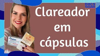 Clareadores de pele em pílulas