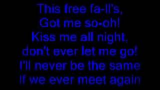 If We Ever Meet Again - Timbaland - Lyrics
