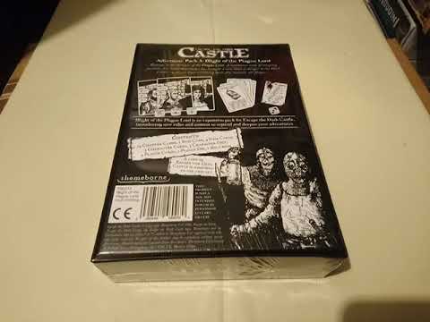 ESCAPE THE DARK CASTLE Adventure Pack 3: Blight Of The Plague Lord Expansion Box Back 03.05.19