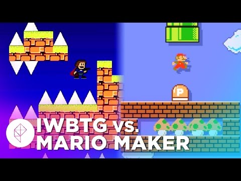I Wanna Be The Guy's Creator Makes a Mario Maker Level – Devs Make Mario