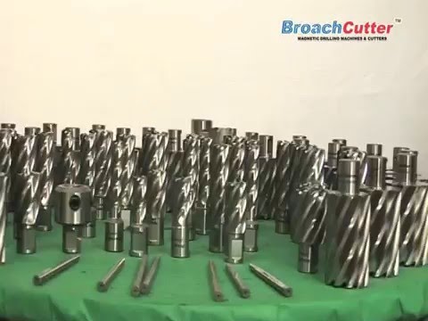 Broachcutter tungsten carbide tipped tct annular cutters