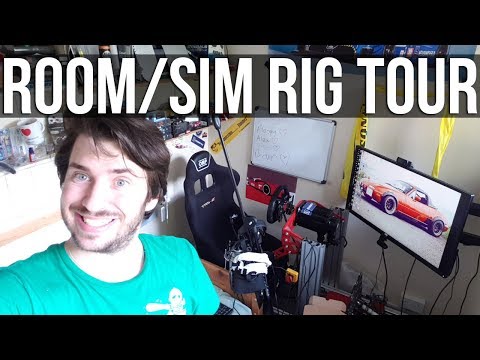 A Room Dedicated To Sim Racing | My Sim Rig/Room Tour!