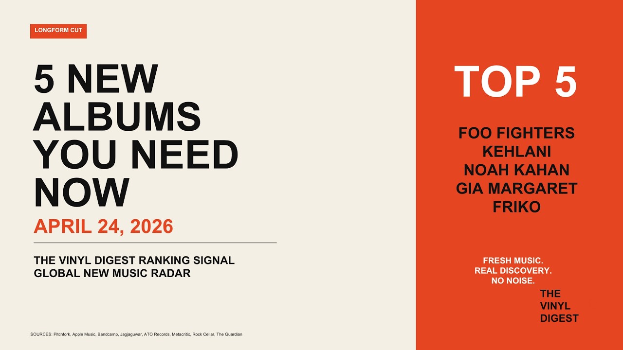 5 New Albums Dropping this Weekend (April 24, 2026) – You Need These