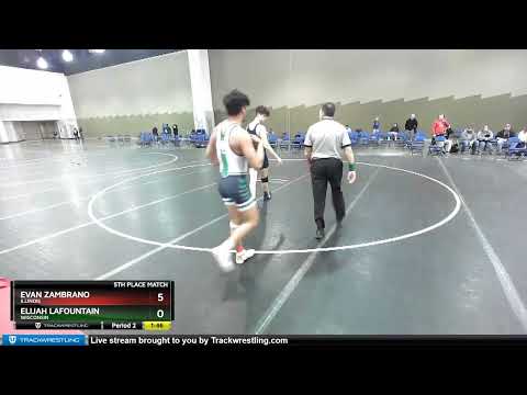 195 Lbs 5th Place Match - Elijah Lafountain, Wisconsin Vs Evan Zambrano, Illinois 6420