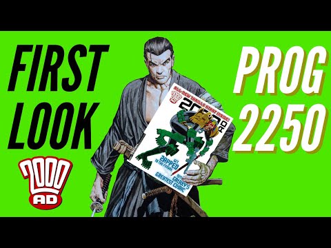 2000AD PROG 2250 FIRST LOOK - Subscriber Unbagging - Comic Book - Full Spoilers Review