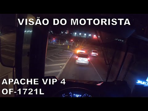 VISÃO DO MOTORISTA | DIRIGINDO O CAIO Apache VIP 4 OF-1721L