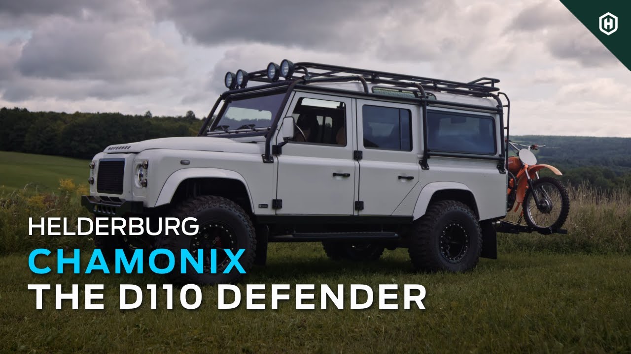 Custom Restored Land Rover D110 Defender Chamonix