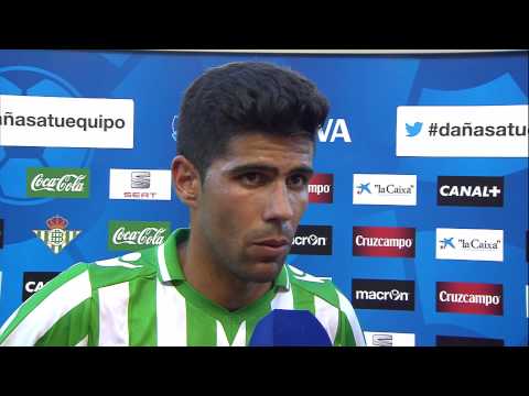Interview Juanfran after Real Betis (4-3) Real Valladolid - HD