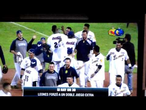 Hit de Cabrera Lara Caracas 29/12/2015