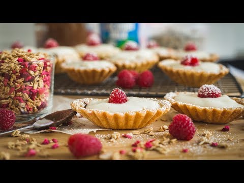 EASY NUTELLA, COCONUT and RASPEBERRY TARTS for Valentine's Day │Mi Terruno Food