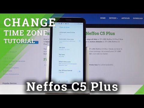 How to Fix Date & Time on TP-Link Neffos C5 Plus - Set Up & Configure
