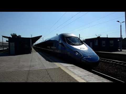 ED250-004 Pendolino z EIP 1302 wyjazd ze st. Warszawa Wschodnia 04.07.2020