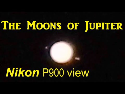 Moons of Jupiter before Triple Transit Event || Actual Video Footage