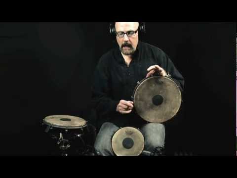 WORLD PERCUSSIONIST: Tom Teasley-REMO TABLATONE SOLO IN 12 BEAT CYCLE