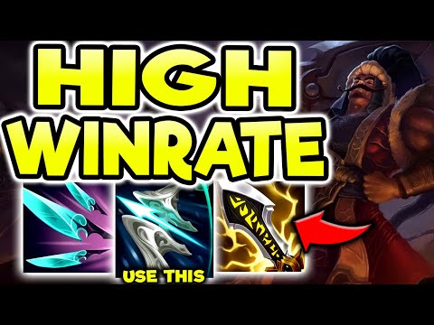 TRYNDAMERE TOP IS A LITERAL FREELO CHAMP TO 1V9! (AMAZING) - S12 Tryndamere TOP Gameplay Guide