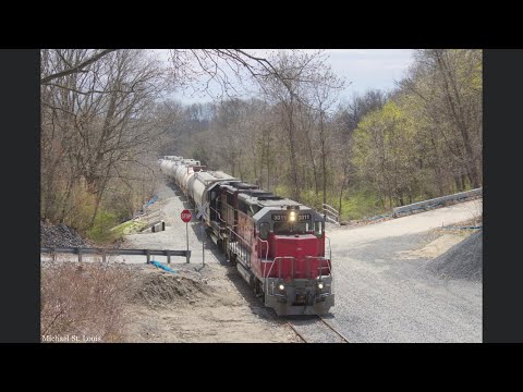 [HD] LTEX GP40 3011 on the Mass Coastal Railroad - 4/29/2020