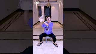 Water bomb challenge, too exciting. 😂 #partygames #familygames #funny