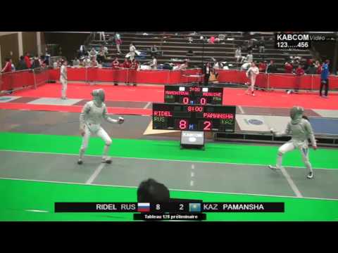 SWS 2015 Ghent - T128P - Pamansha KAZ v Ridel RUS