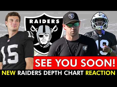 Thumbnail for Fernando Mendoza See You Soon! NEW Raiders Depth Chart Reaction & Training Camp Practice News by Head, T.O.K., soo, The La's, Youth, Cher, Y&T