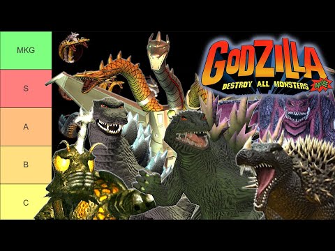 Ranking EVERY Kaiju in Godzilla: Destroy All Monsters, Melee! (Adventure Mode Nuzlocke)