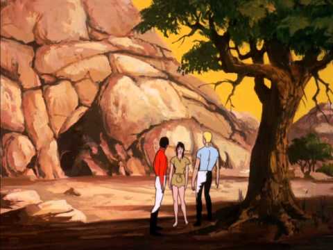Thumbnail for Return to the Planet of the Apes S01E01 (1975) Animated Saturday morning cartoon known for its motion comic style.