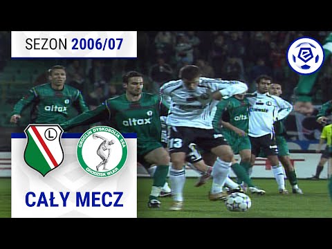 (2/2) Legia Warszawa - Dyskobolia Grodzisk Wlkp. | CAŁY MECZ | Ekstraklasa 2006/07 | 17. Kolejka