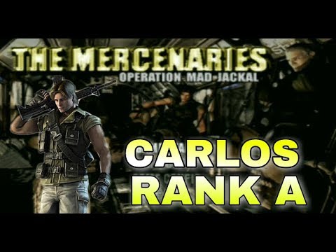 RESIDENT EVIL 3 - THE MERCENARIES - CARLOS - RANK A.