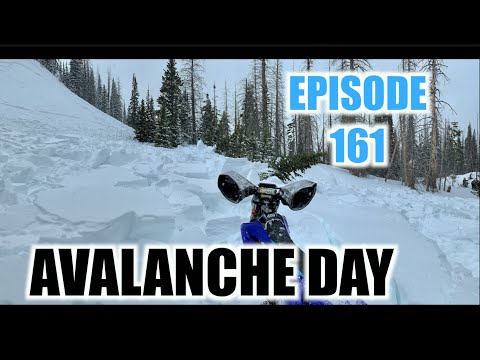 TS 161 - Avalanche Day on my Timbersled Snow Bike