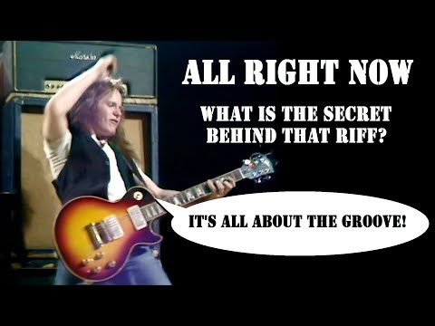 How to REALLY Play All Right Now - Breaking Down That Iconic Guitar Riff