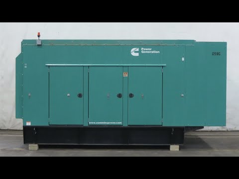 Cummins DQHAB 300 kW diesel generator Cummins QSM11-G4 EPA Tier 3 eng 226 Hrs Yr 2007 - CSDG # 4185