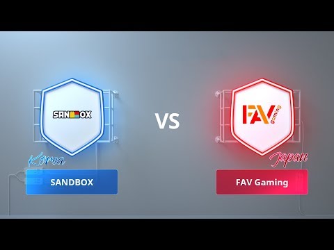 【SANDBOX VS FAV gaming】- 2018 CRL亞洲賽區第一賽季季賽第3週