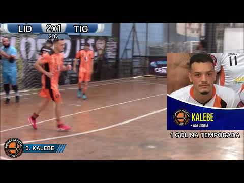 2Q/ LIGA APP JOGA+/ JOGO 19 /M MOMENTOS - LIDERANÇA 6x5 TIGRES  FUTSAL