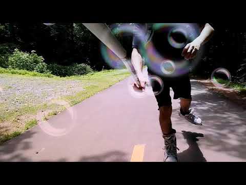 Inline skate with my sister