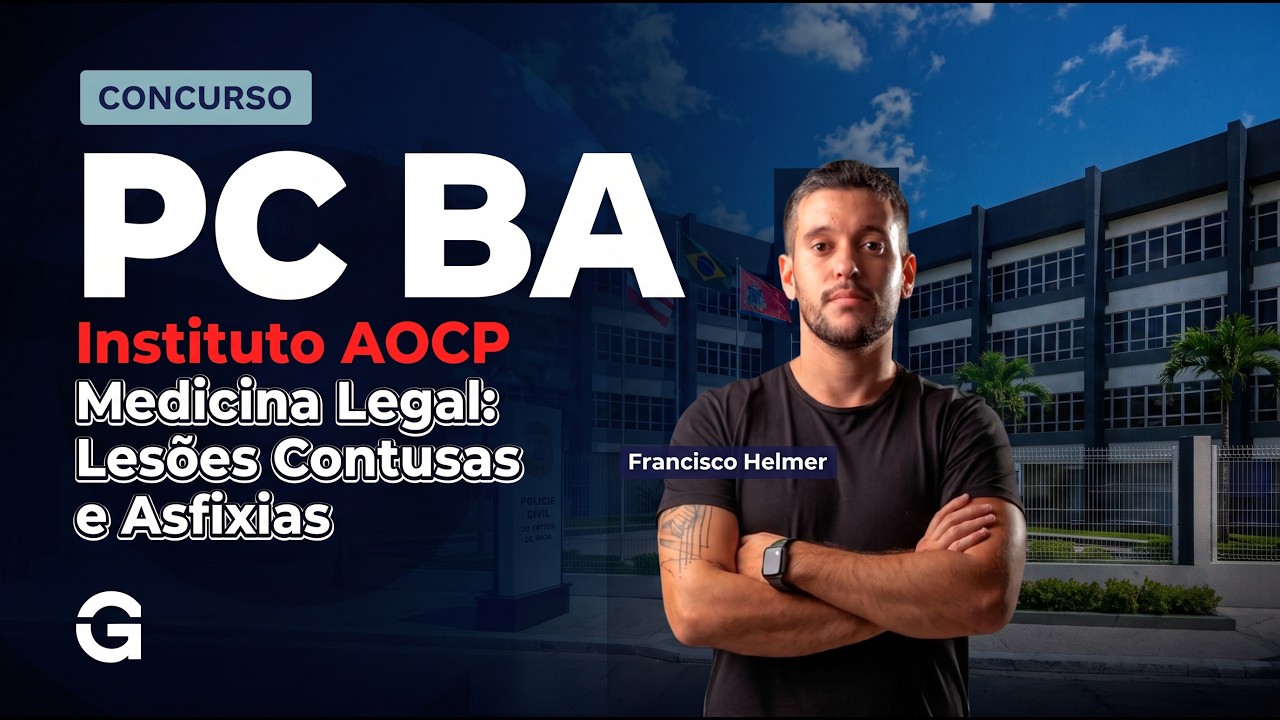 Instituto AOCP: Medicina Legal | Lesões Contusas e Asfixias