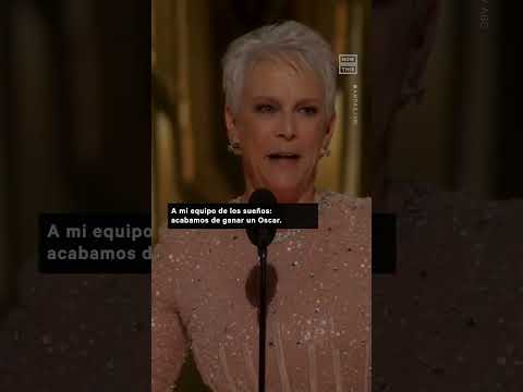 El discurso de Jamie Lee Curtis trads ganar su Oscar