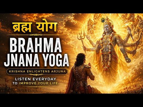 BRAHMA JNANA YOGA (ब्रह्म योग) | CONVERSATION OF KRISHNA & ARJUN | MAHABHARAT