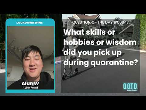 Golf and cooking were Alan's quarantine hobbies. A perfect combination!