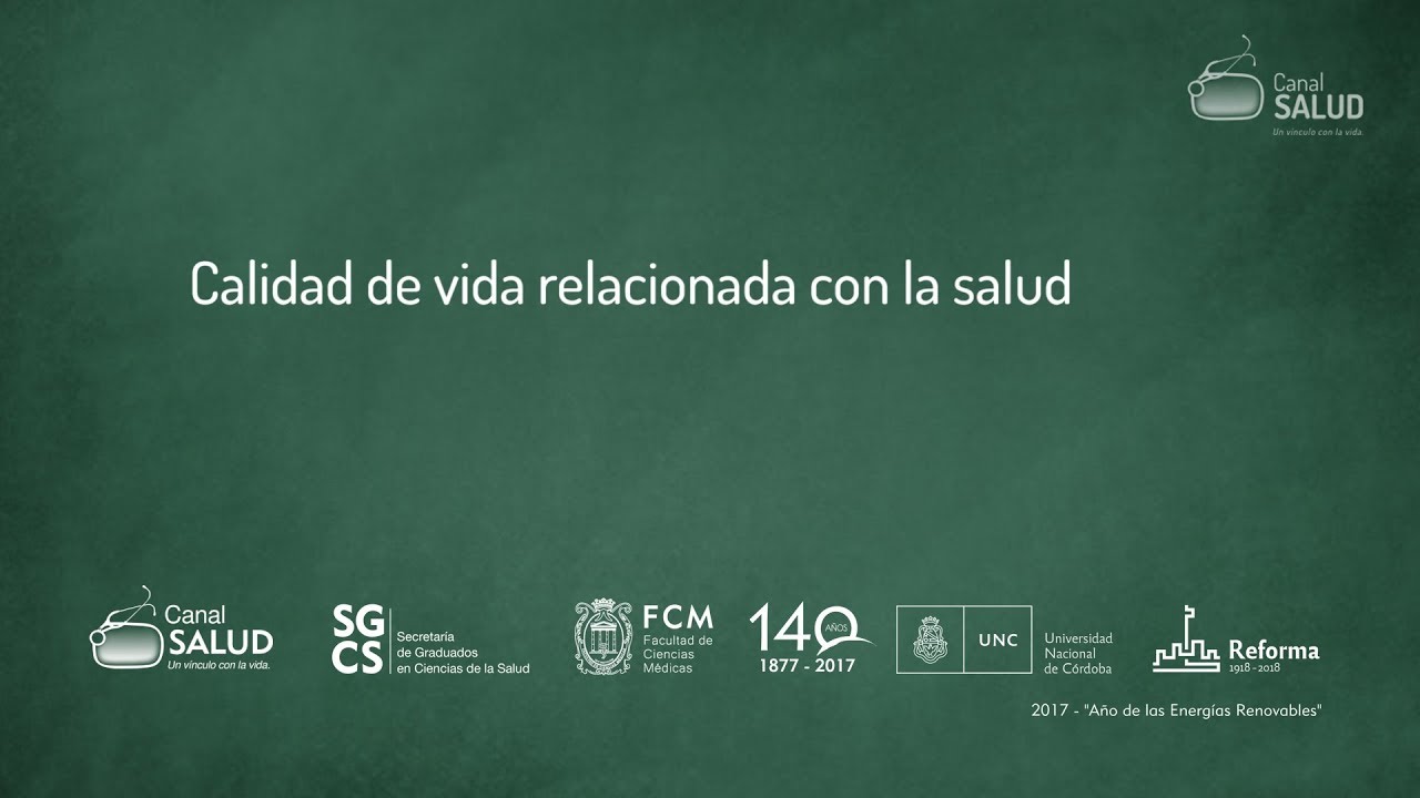 Calidad de vida relacionada con la Salud