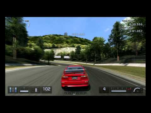GT5 [1080p] - OTTS Week 7 - Evo @ Trial Mountain (1:41.000)