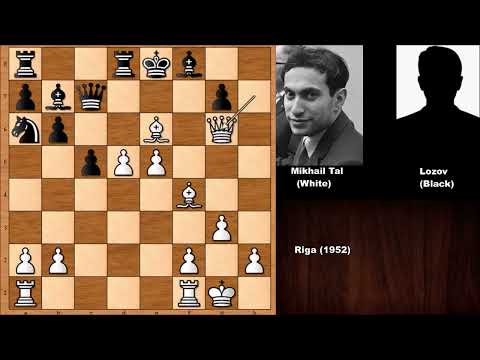 An Epic Chess Game by Tal From Riga 1952