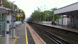 preview picture of video '34067 Tangmere, The Golden Arrow Statesman, Dunton Green and Hildenborough 9/6/2012'