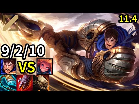 Garen Mid vs Zoe - KR Master | Patch 11.4