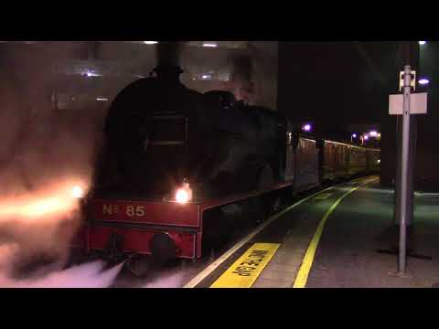 Ex GNR V Class No.85 Merlin - Belfast Central - 2/12/17