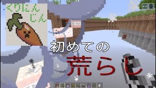 【マイクラ】くりにんじん初荒らし!?