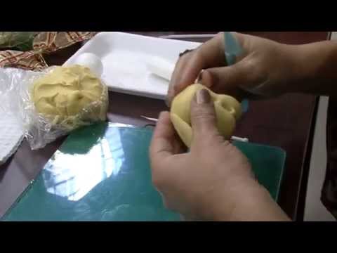 Mulher.com 31/10/2014 - Guirlanda renas biscuit por Elexandra Azevedo parte 01