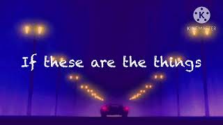 If these are the things - Tracy Chapman (Slowed &amp; reverb)