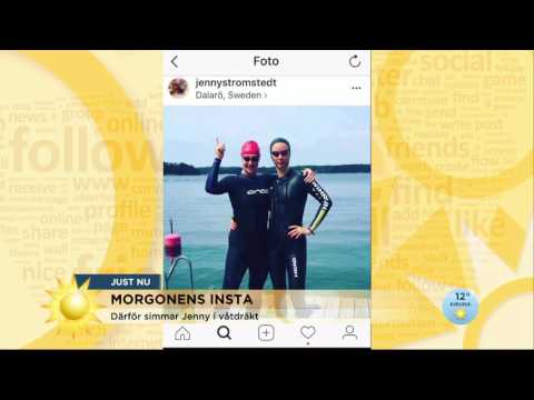 Så har du inte sett Jenny Strömstedt tidigare: "Mössan är så HIMLA  snygg!" - Nyhetsmorgon (TV4)